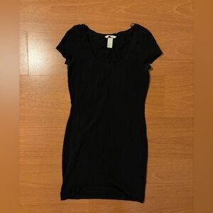 DIVIDED Black Short Sleeve Dress